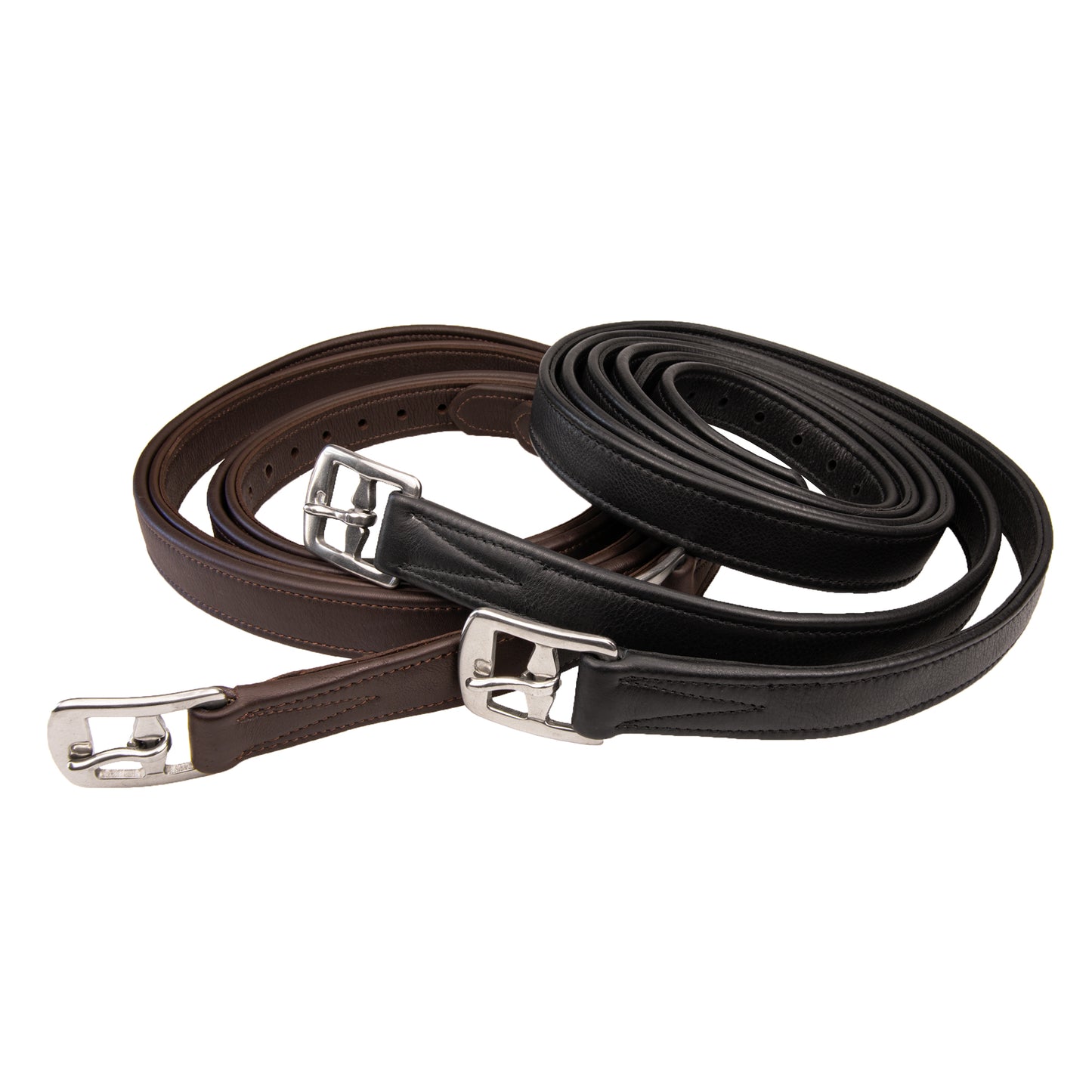 Syd Hill Nylon Insert Stirrup Leathers