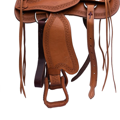 Syd Hill Byron Treeless Western Saddle