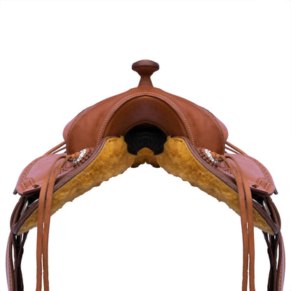 Syd Hill Byron Treeless Western Saddle