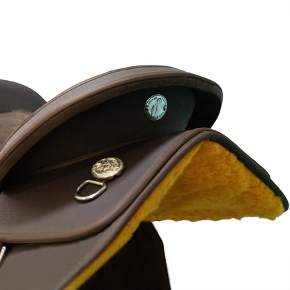 Syd Hill Synthetic Western Saddle