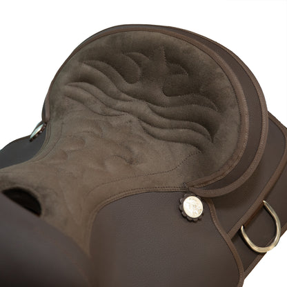 Syd Hill Synthetic Western Saddle