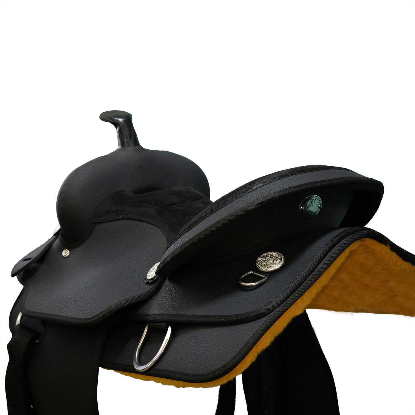 Syd Hill Synthetic Western Saddle