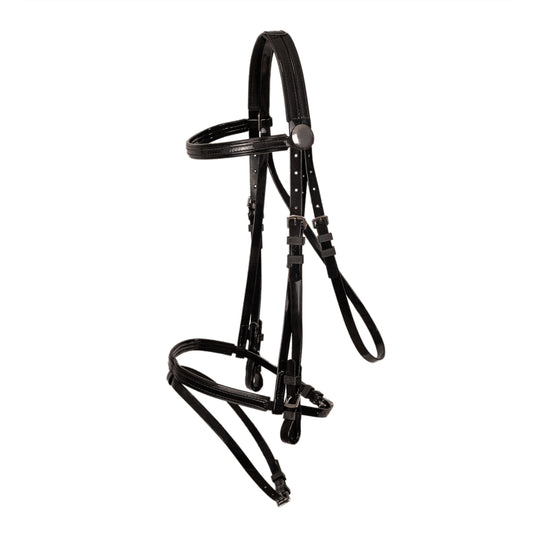 Syd Hill PVC Hanovarian Bridle with Reins