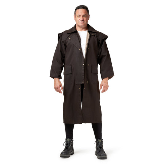 Syd Hill Oilskin Full Length Coat