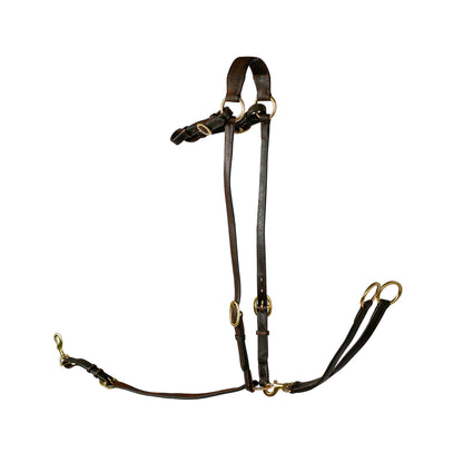 Syd Hill Stockman Breastplate with Rings & Headcheck