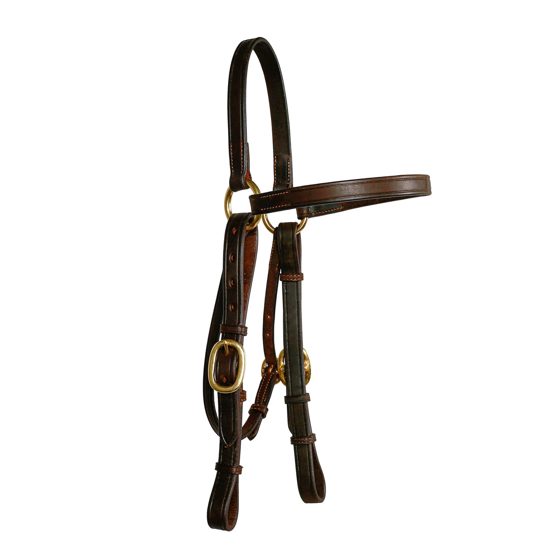 Syd Hill Barcoo bridle, gold details